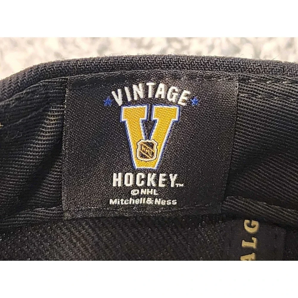 Mitchell & Ness Pittsburgh Penguins Hockey NHL Adjustable Snapback Hat Cap NEW